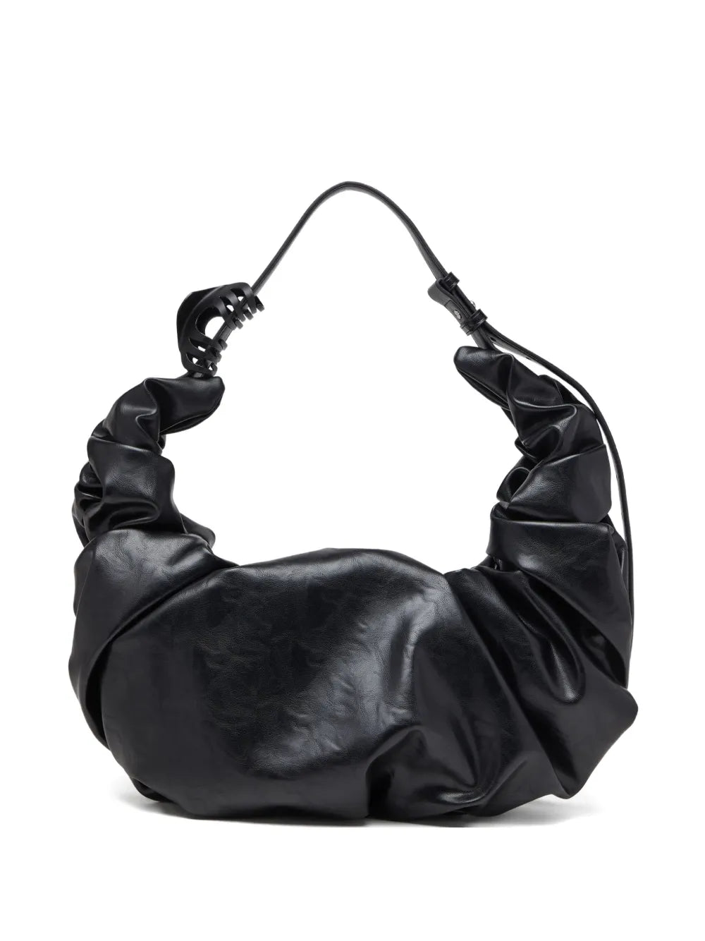 Diesel Large Grab D Scrunched Shoulder Bag — Same as shown — Size One Size — Front View