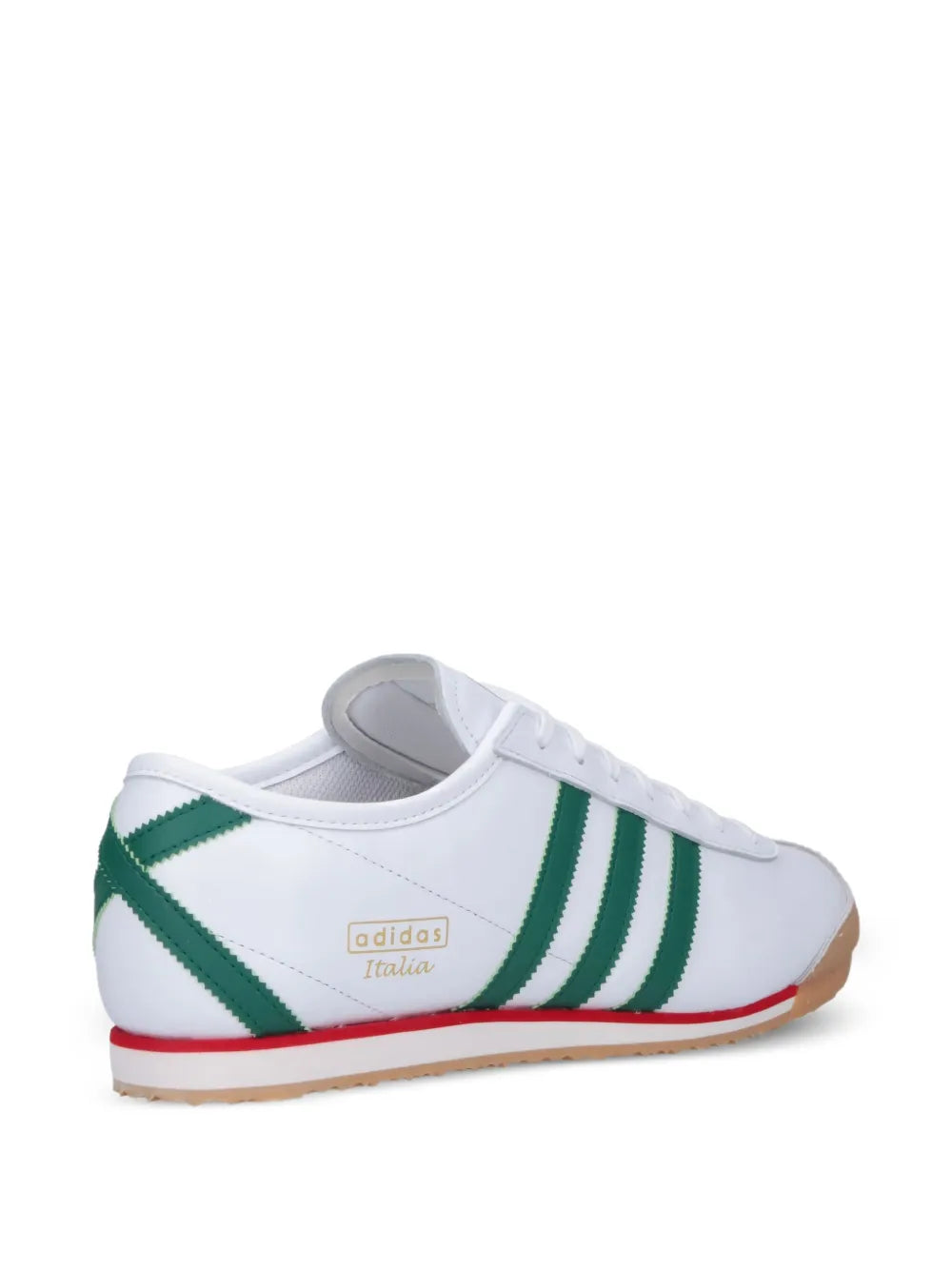 adidas 70S Italian Three-Stripe Leather Trainers — White — Size US M 10 - US W 11.5 — Top View