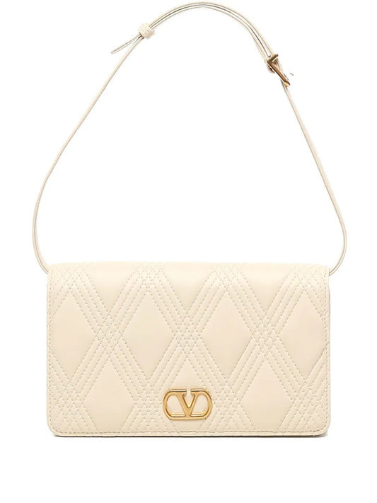 Valentino Garavani Small Quiltie 67 Shoulder Bag — Same as shown — Size One Size — Front View