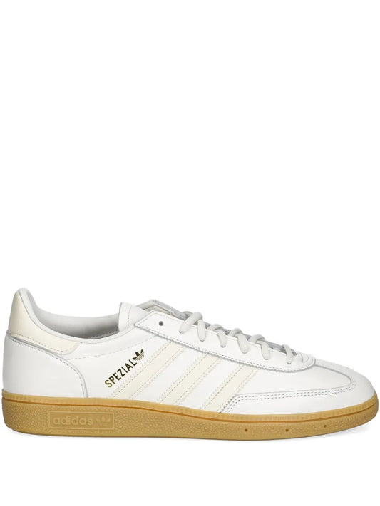 adidas Handball Spezial Leather Sneakers — White — Size US M 8.5 - US W 10 — Front View