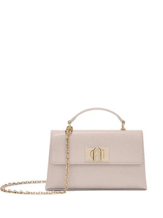 Furla Mini Top Handle Chain Bag — Same as shown — Size One Size — Front View