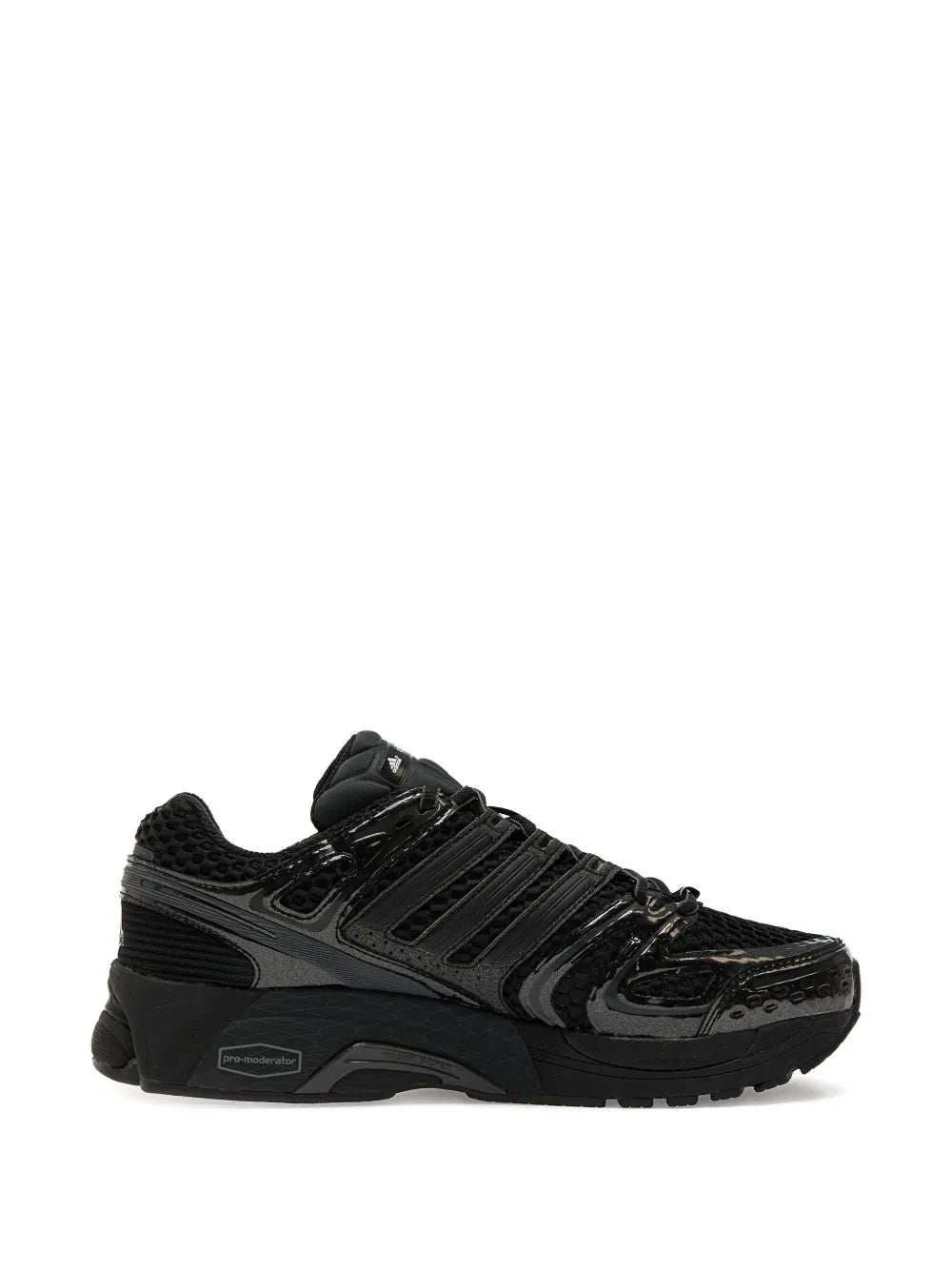 adidas Adistar Control 5 Mesh-Panel Sneakers — Black — Size US M 4.5 - US W 6 — Back View