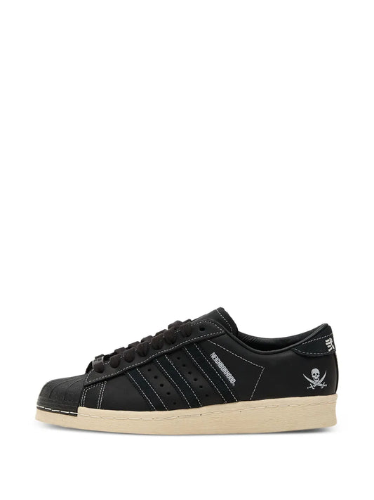 adidas Superstar Neighborhood 2005 Sneakers — Black — Size US M 10.5 - US W 12 — Front View