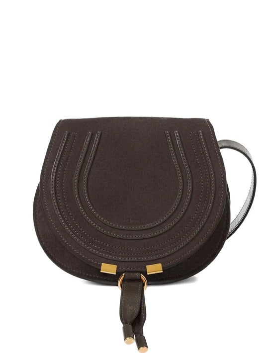 Chloe Marcie Leather Mini Bag — Same as shown — Size One Size — Front View