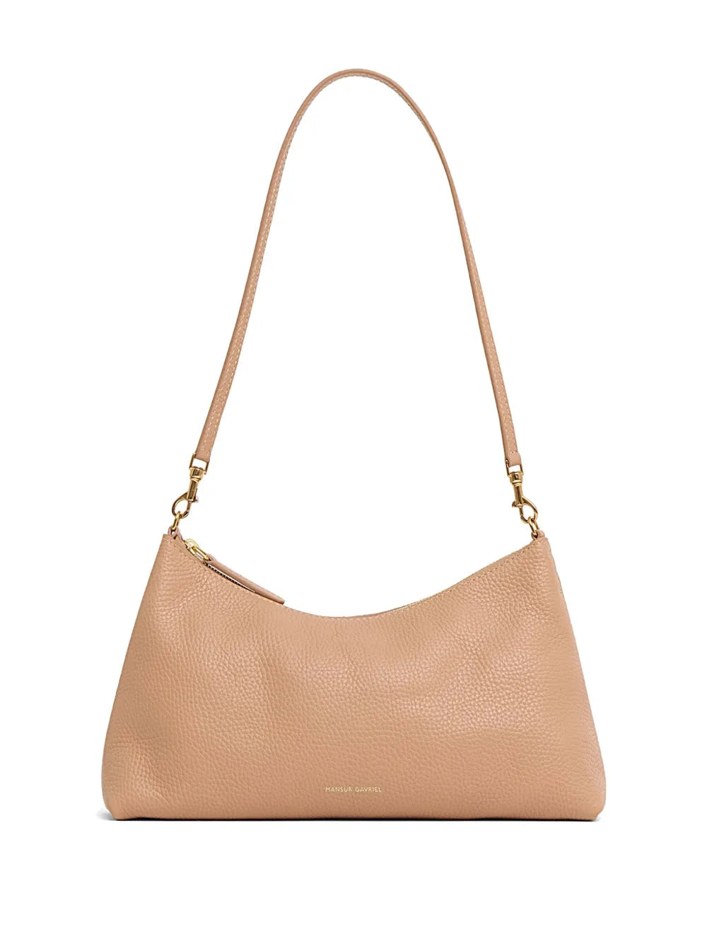 Mansur Gavriel Rhea Leather Shoulder Bag — Same as shown — Size One Size — Back View