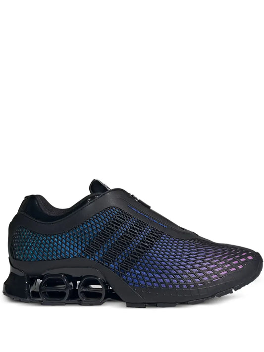 adidas Megaride S2 Black Hi-Res Blue Sneakers — Black — Size US M 10 - US W 11.5 — Front View