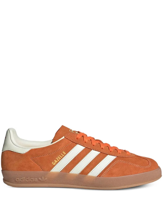 adidas Gazelle Indoor Orange / Off White Sneakers — Orange — Size US M 5.5 - US W 7 — Front View
