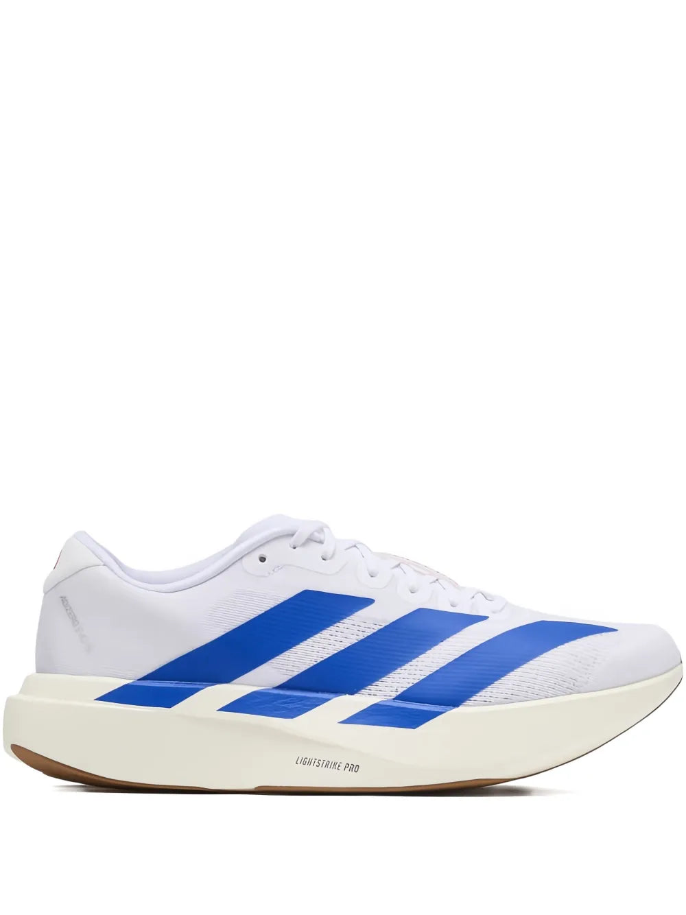 adidas Adizero Evo Sl White Royal Blue Sneakers — White/Blue — Size US M 7 - US W 8.5 — Front View