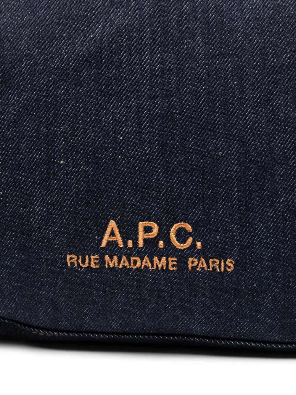 Apc Denim Shoulder Bag — Same as shown — Size One Size — Top View