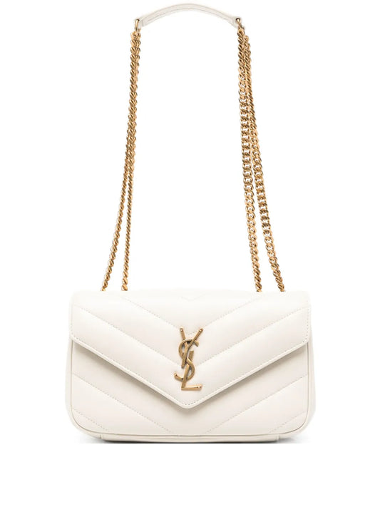 Saint Laurent Small Loulou Chain Shoulder Bag — Same as shown — Size One Size — Front View