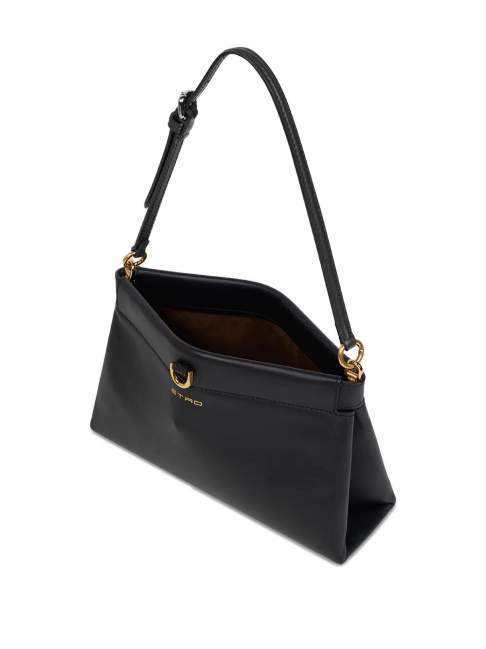 Etro Mini Talk Leather Shoulder Bag — Same as shown — Size One Size — Back View