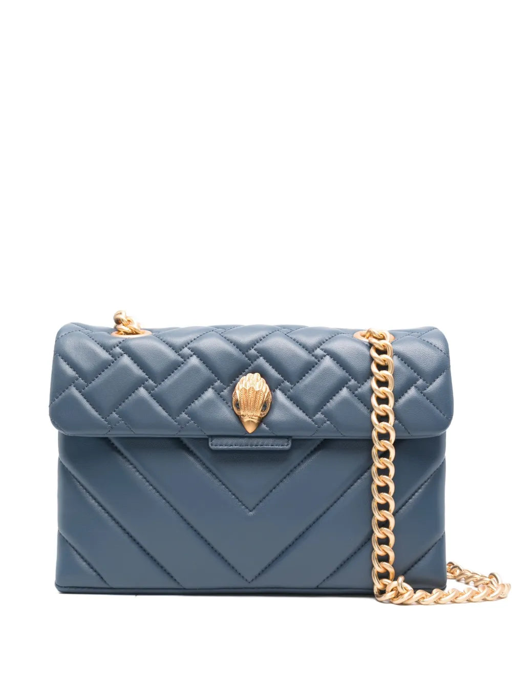 Kurt Geiger London Chevron Quilted Shoulder Bag — Same as shown — Size One Size — Front View