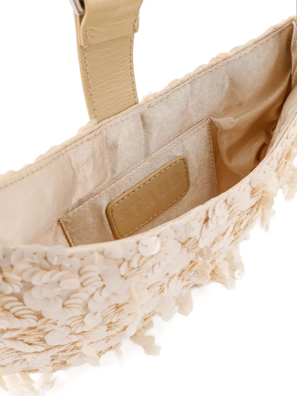 Staud Alana Sequinned Shoulder Bag — Same as shown — Size One Size — Top View