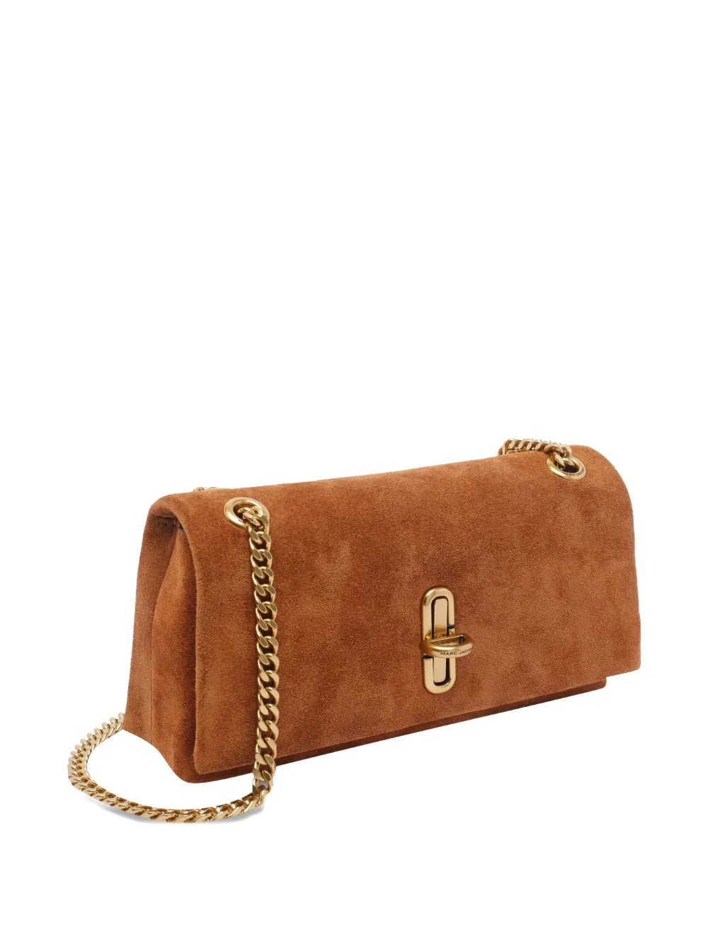 Marc Jacobs Mini The Dual Chain Suede Shoulder Bag — Same as shown — Size One Size — Back View