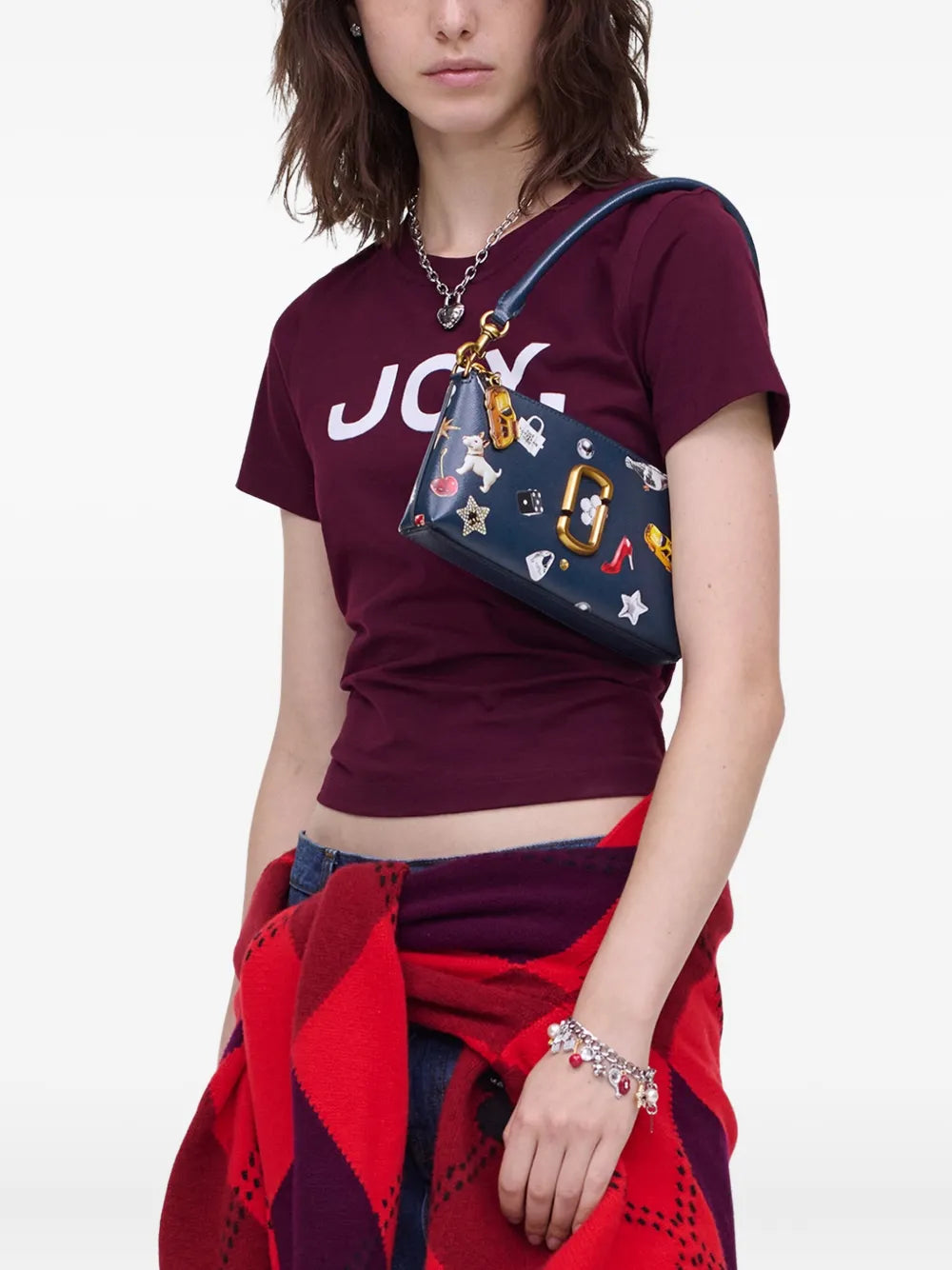 Marc Jacobs Mini The Trinket Printed Shoulder Bag — Same as shown — Size One Size — Side View