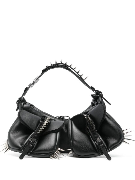 Junya Watanabe Studded Shoulder Bag — Same as shown — Size One Size — Front View