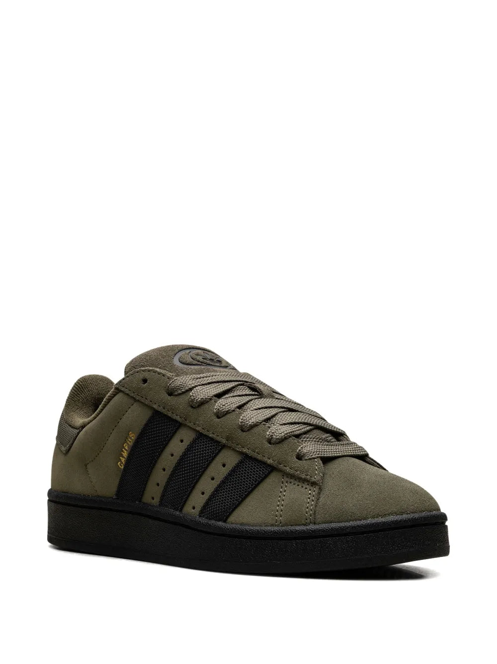 adidas Campus 00S Olive Strata Sneakers — Olive Green — Size US M 9 - US W 10.5 — Side View