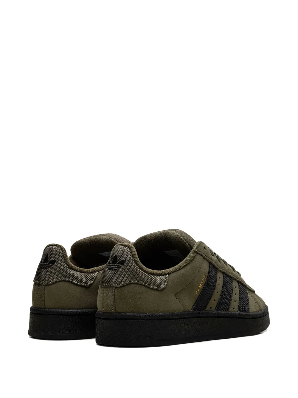 adidas Campus 00S Olive Strata Sneakers — Olive Green — Size US M 9 - US W 10.5 — Back View
