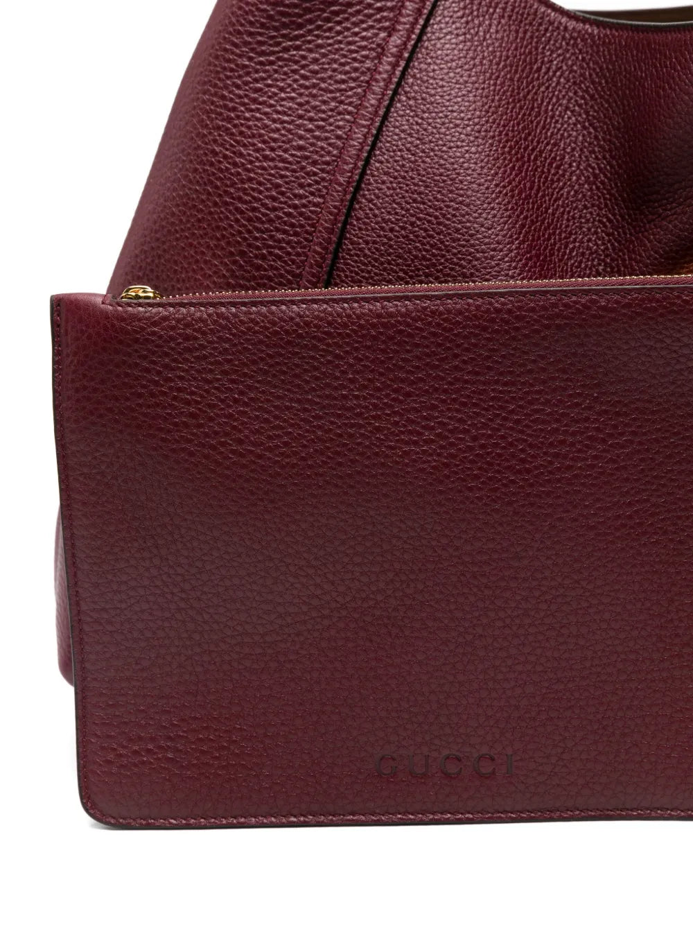 Gucci Softbit Leather Shoulder Bag — Same as shown — Size One Size — Top View
