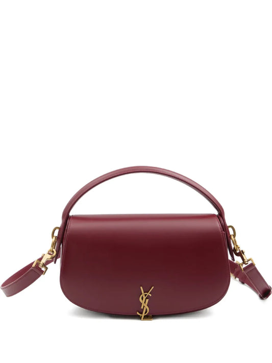 Saint Laurent Voltaire Calfskin Shoulder Bag — Same as shown — Size One Size — Front View