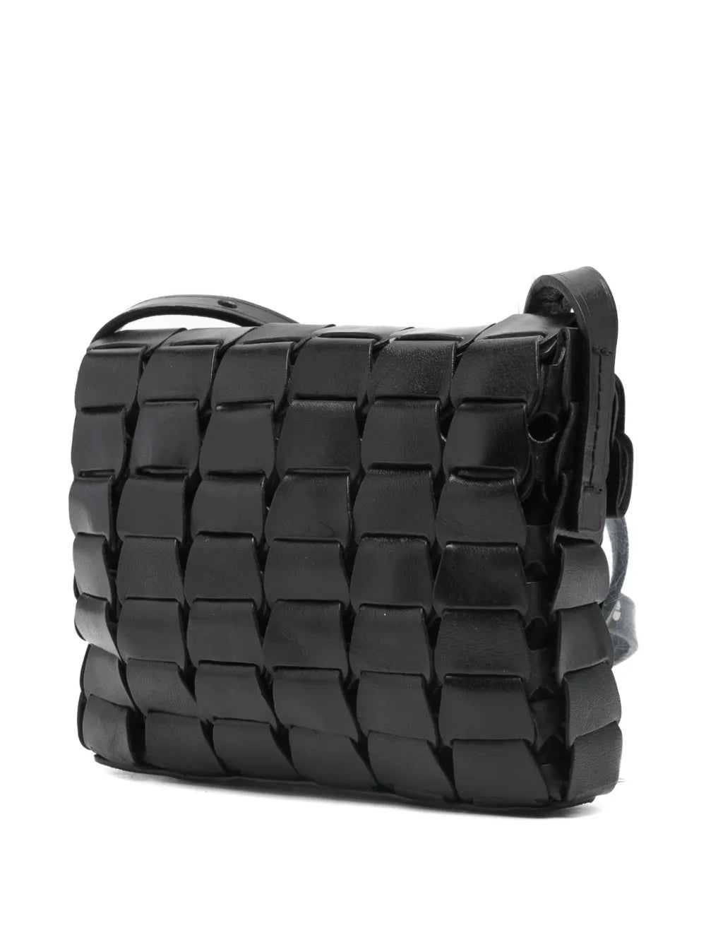 Dragon Diffusion Leather Woven Shoulder Bag — Same as shown — Size One Size — Back View