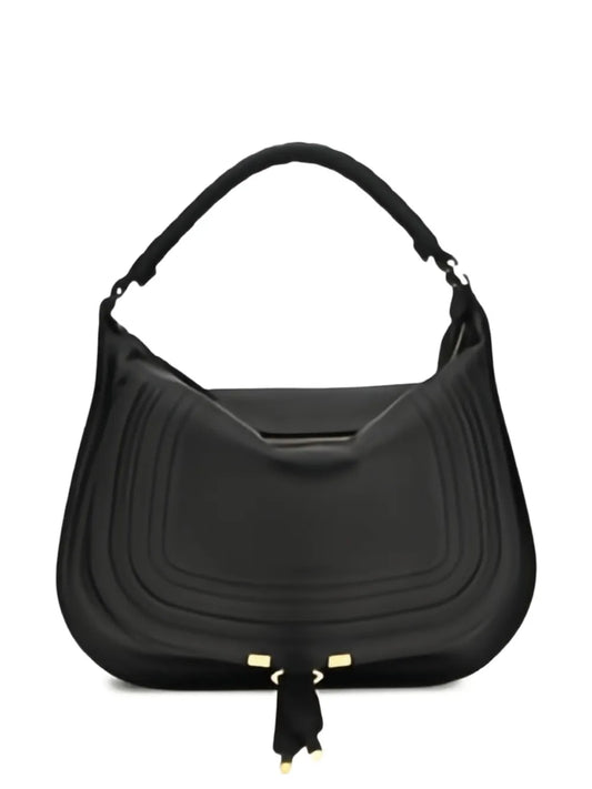 Chloe Chloe Marcie Slouch Leather Hobo Bag — Same as shown — Size One Size — Front View
