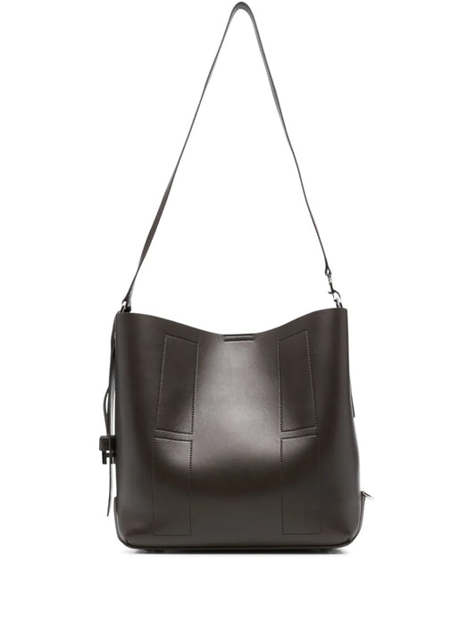 Hogan Panelled Shoulder Bag — Same as shown — Size One Size — Front View