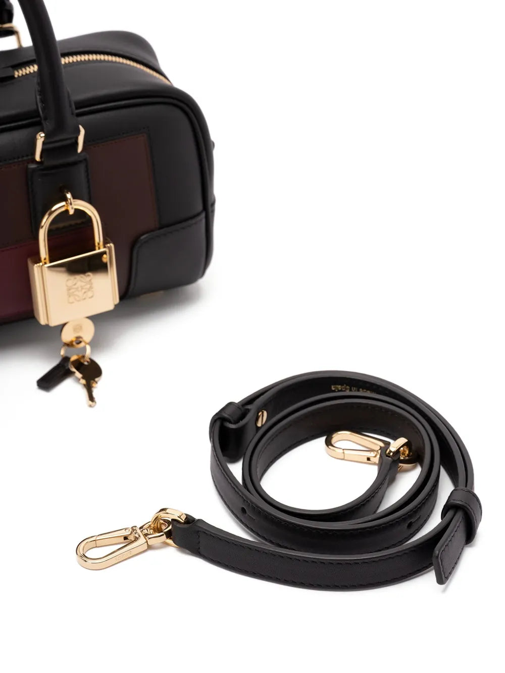 Loewe Amazona 23 Padlock Detail Shoulder Bag — Same as shown — Size One Size — Top View
