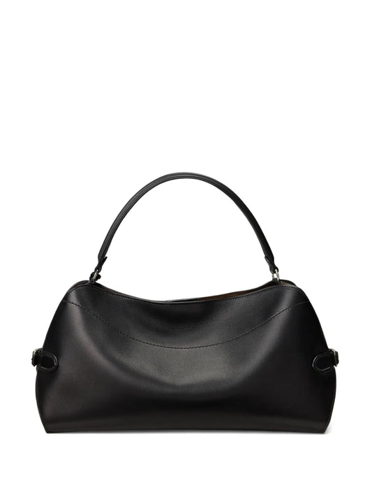 Ralph Lauren Collection Leather Shoulder Bag — Same as shown — Size One Size — Front View