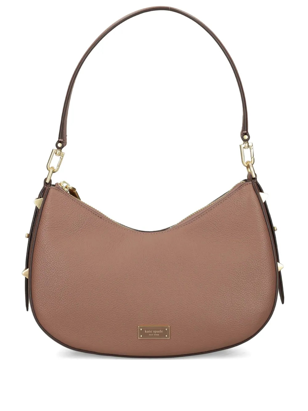 Kate Spade Liv Leather Shoulder Bag — Same as shown — Size One Size — Front View