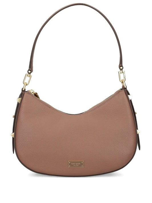 Kate Spade Liv Leather Shoulder Bag — Same as shown — Size One Size — Front View