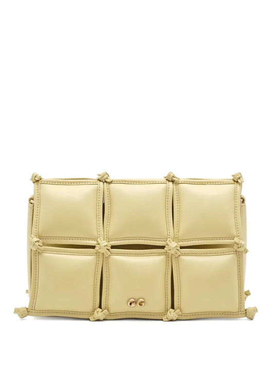 Cult Gaia Prue Knotted Padded Cross Body Bag — Same as shown — Size One Size — Front View