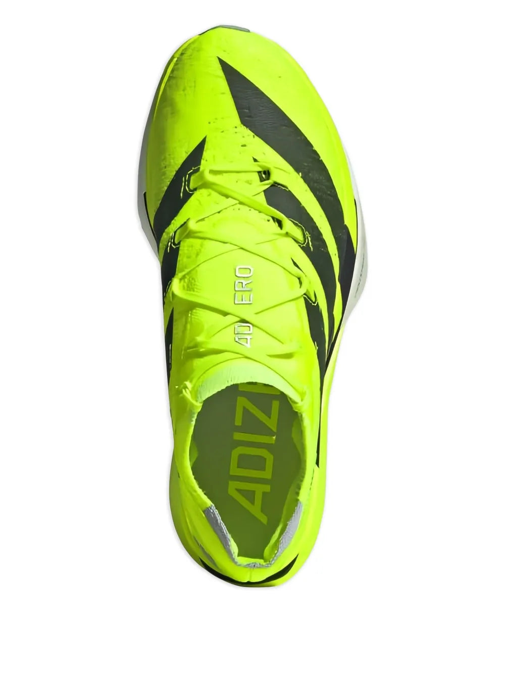 adidas Adizero Prime X3 Sneakers — Green — Size US M 7 - US W 8.5 — Back View