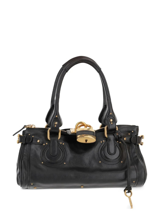Chloe Paddington Leather Bag — Same as shown — Size One Size — Front View