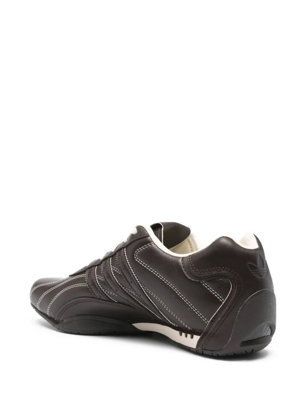 adidas Adiracer Low Sneakers — Brown — Size US M 4.5 - US W 6 — Back View