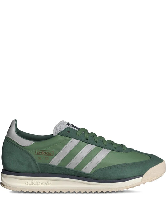 adidas Sl 72 Rs Green Sneakers — Green — Size US M 9 - US W 10.5 — Front View