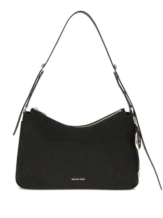 Michael Michael Kors Logo Charm Shoulder Bag — Same as shown — Size One Size — Front View