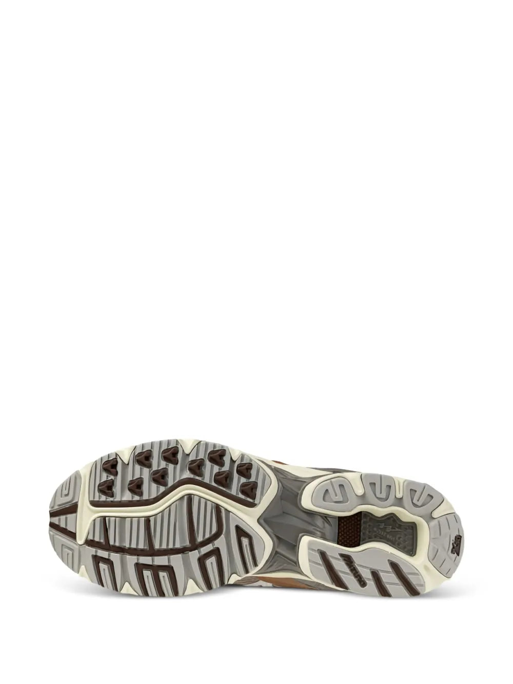 Mizuno Wave Rider 10 — Brown — Size US M 3.5 - US W 5 — Back View