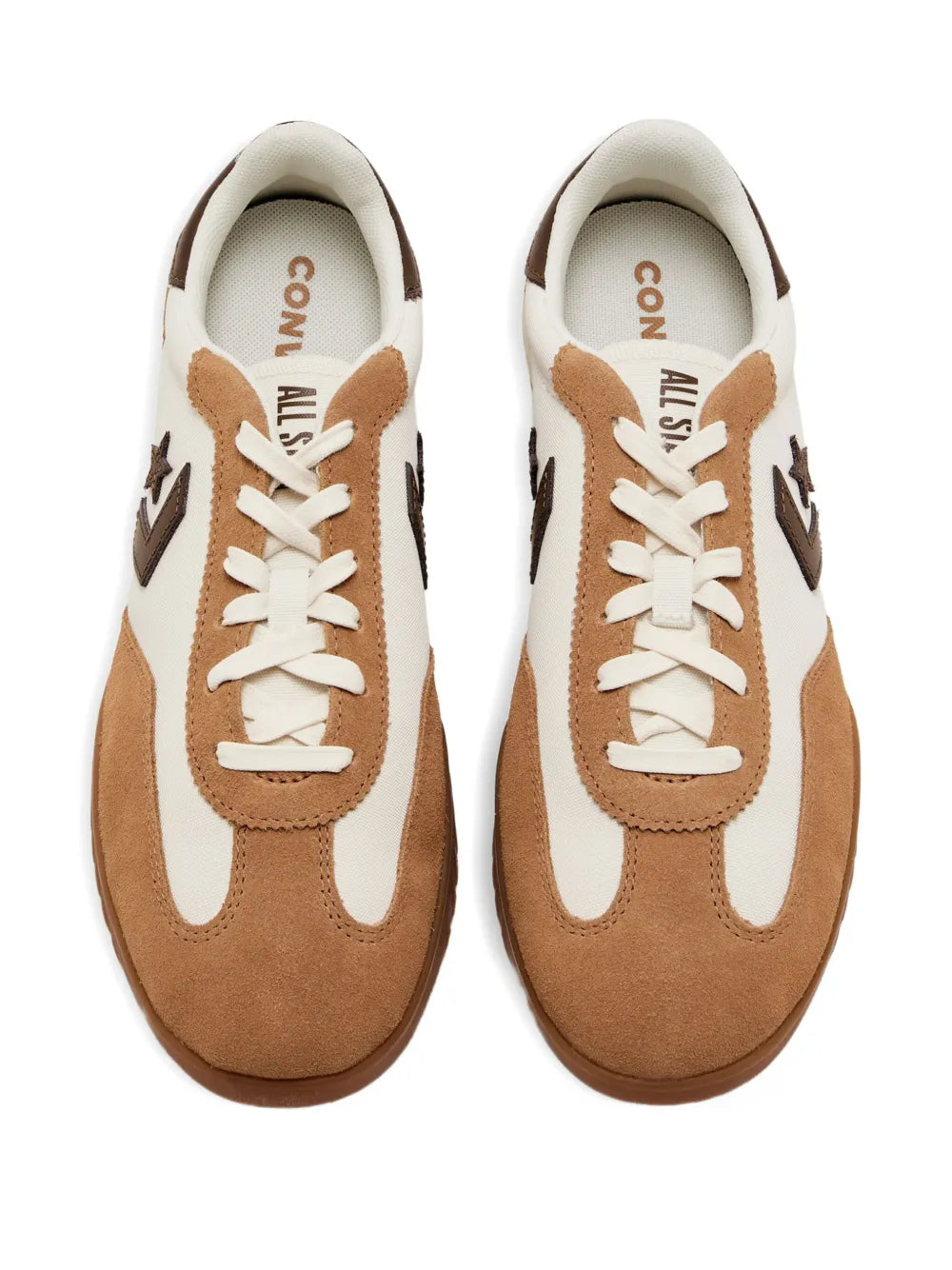 Converse Run Star Leather — Dark Brown — Size US M 3.5 - US W 5 — Side View