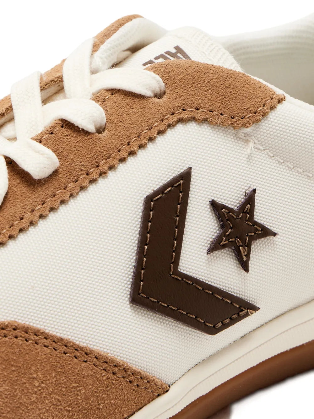 Converse Run Star Leather — Dark Brown — Size US M 3.5 - US W 5 — Back View