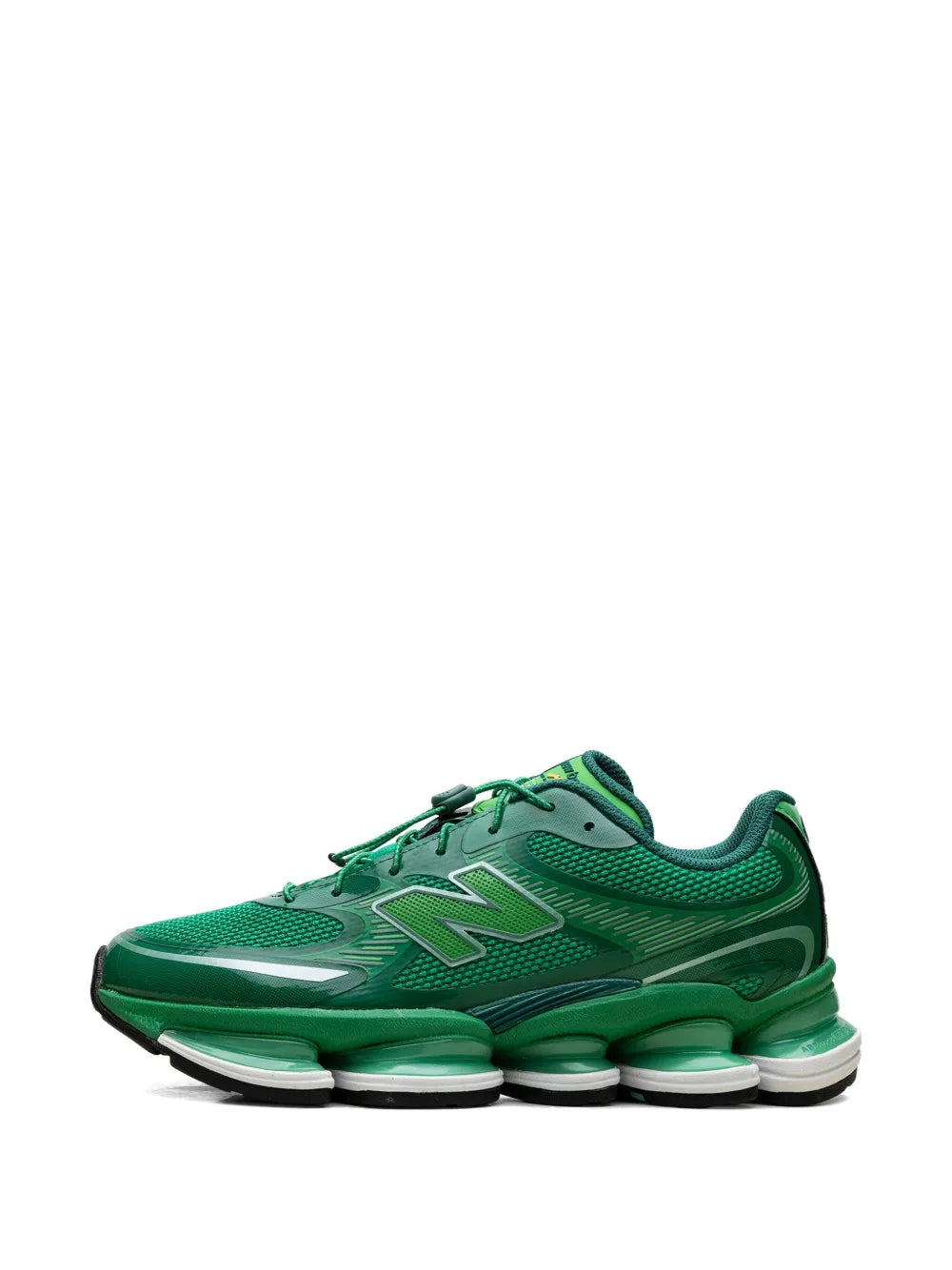 New Balance X Amin bzorb 2000 Low-Tops — Green — Size US M 3.5 - US W 5 — Back View