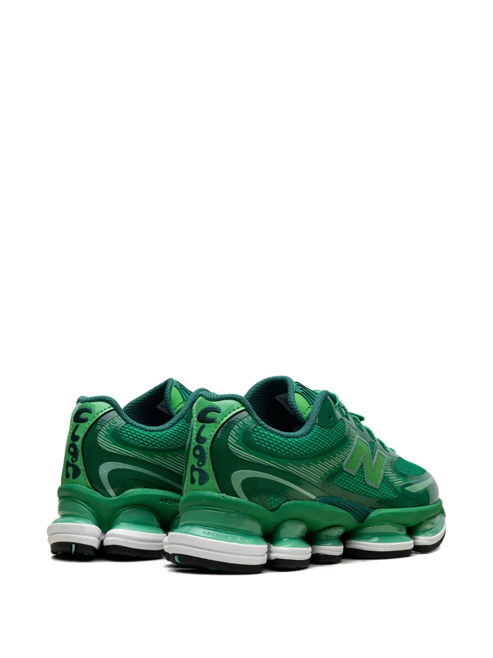 New Balance X Amin bzorb 2000 Low-Tops — Green — Size US M 3.5 - US W 5 — Detail View
