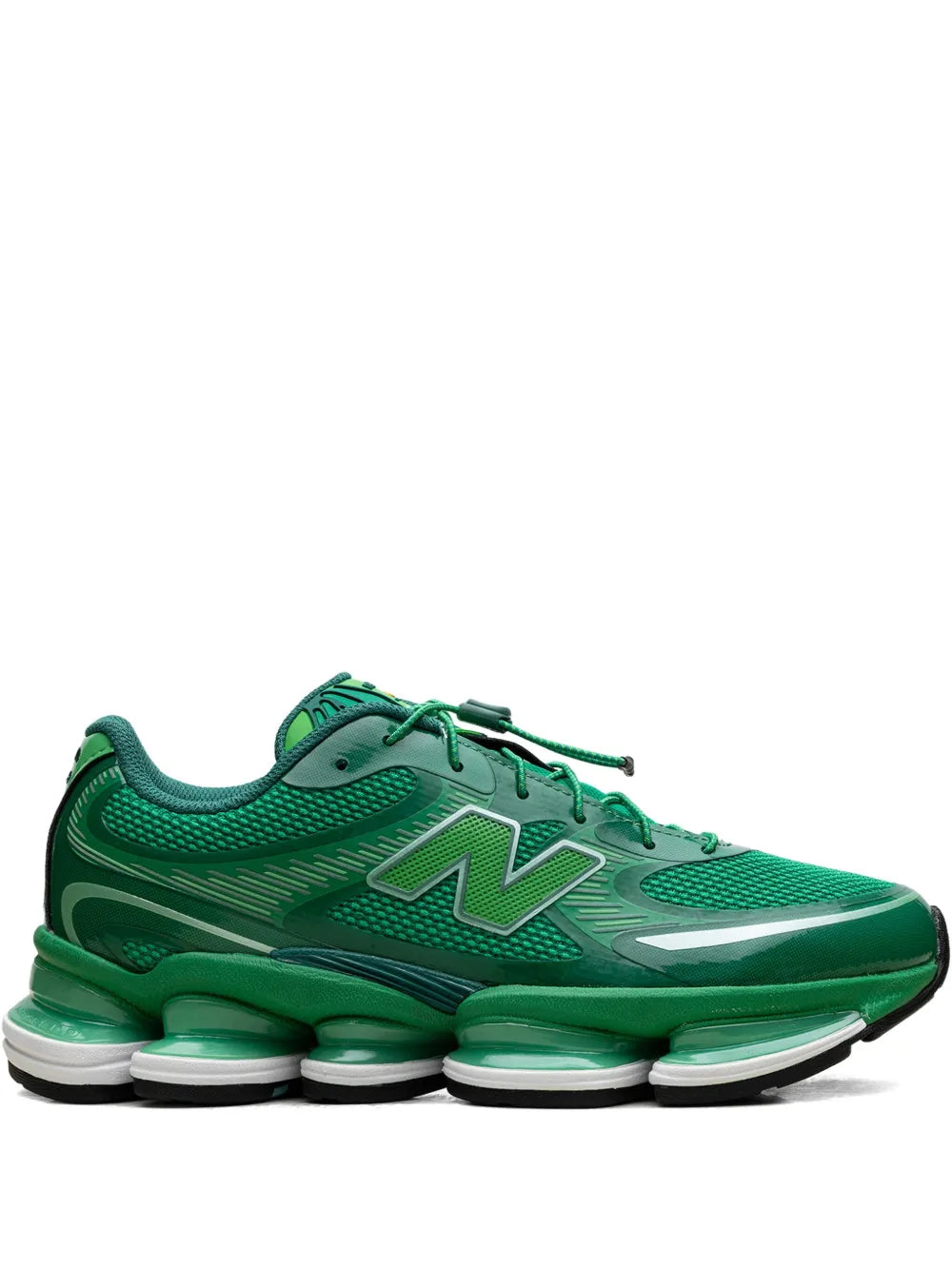 New Balance X Amin bzorb 2000 Low-Tops — Green — Size US M 3.5 - US W 5 — Front View