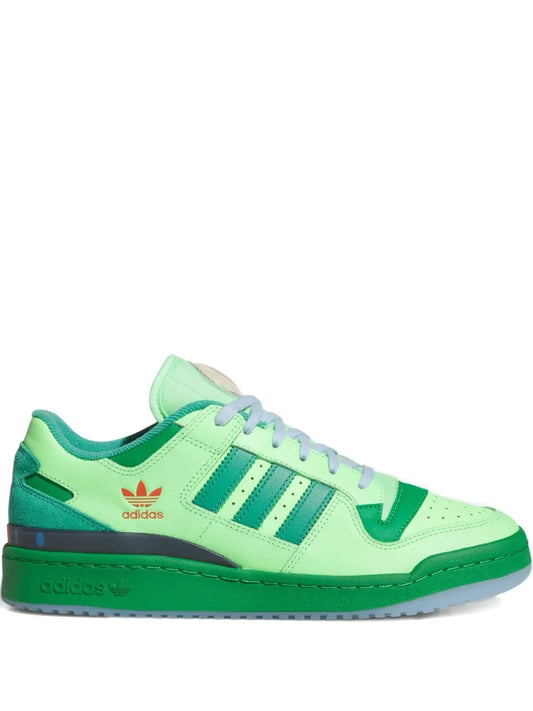 adidas Forum 84 The Simpsons - Treehouse Of Horror Sneakers — Green — Size US M 8.5 - US W 10 — Front View