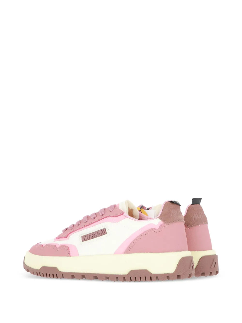 Autry Wildpace Low Platform — White — Size US M 3.5 - US W 5 — Back View