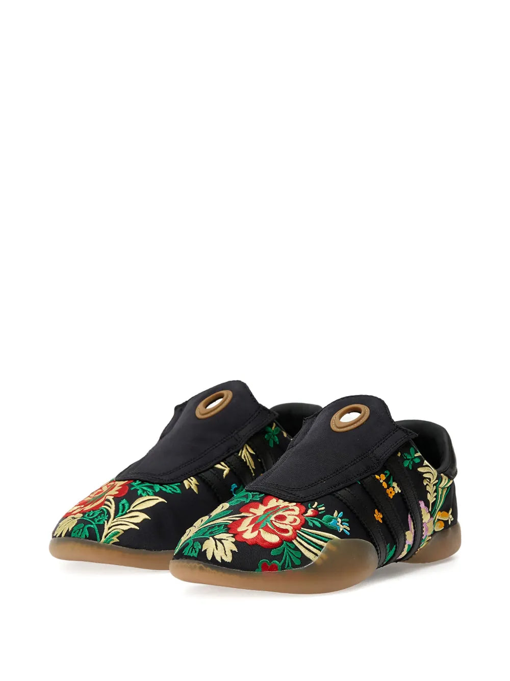 adidas Taekwondo Mei Floral-Embroidered — Black — Size US M 3.5 - US W 5 — Side View