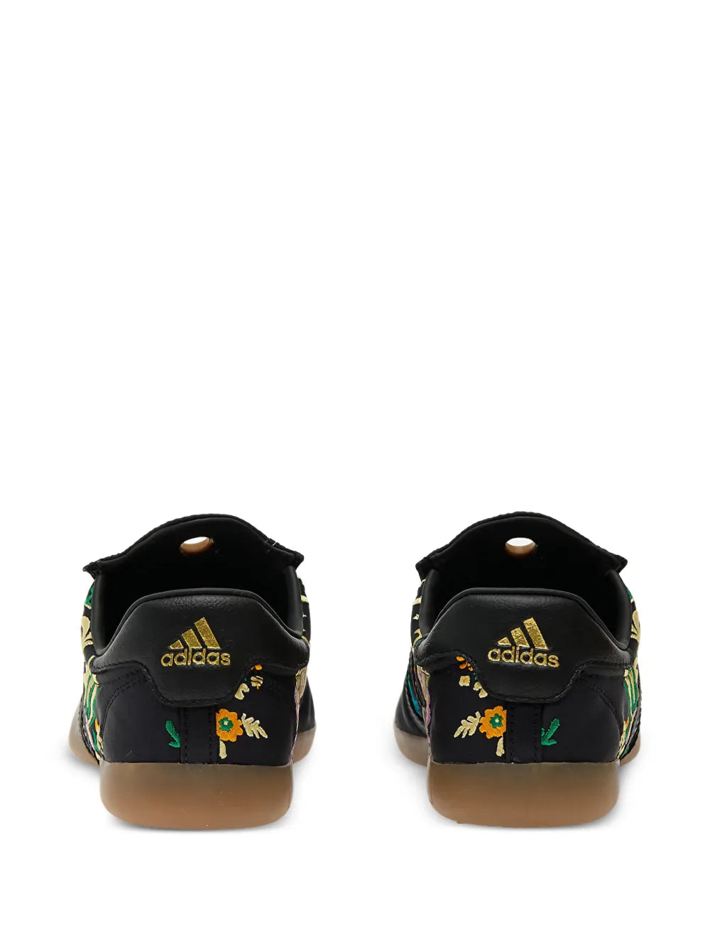 adidas Taekwondo Mei Floral-Embroidered — Black — Size US M 3.5 - US W 5 — Back View