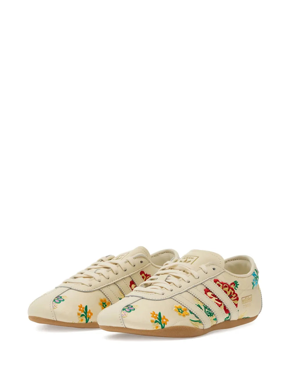 adidas Tokyo Floral-Embroidered — Beige — Size US M 3.5 - US W 5 — Side View