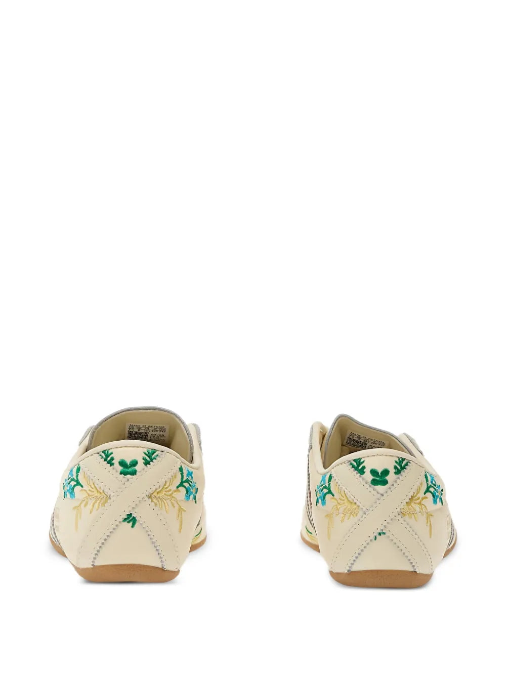 adidas Tokyo Floral-Embroidered — Beige — Size US M 3.5 - US W 5 — Back View