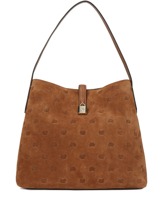Karl Lagerfeld Kautograph Padlock Tote Bag — Same as shown — Size One Size — Front View
